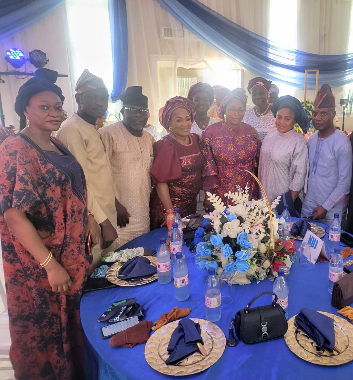 Some leaders and members of the NUJ, ably led by the Deputy President, Dr. Mrs. Abimbola Oyetunde