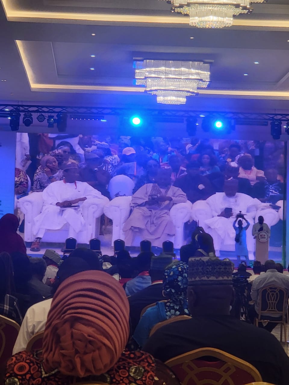 NUJ President, Comrade  Alhassan Yahya at NIPR Conference in Kaduna State.