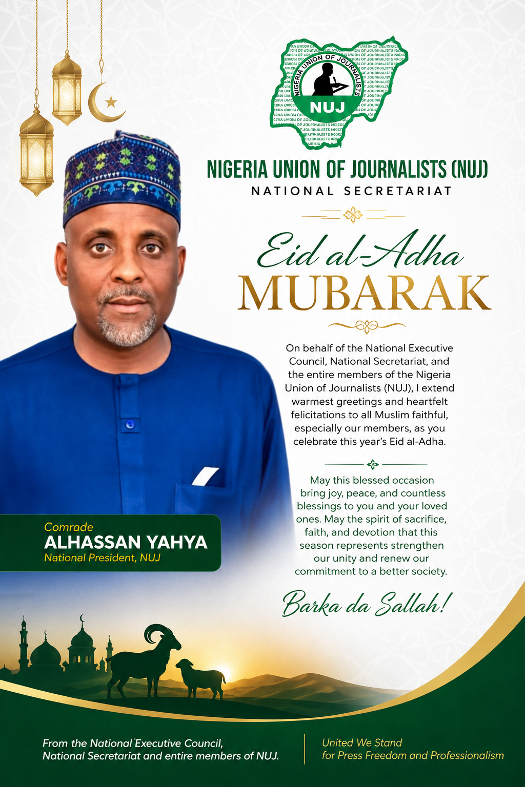 Eid al-Adha Mubarak 