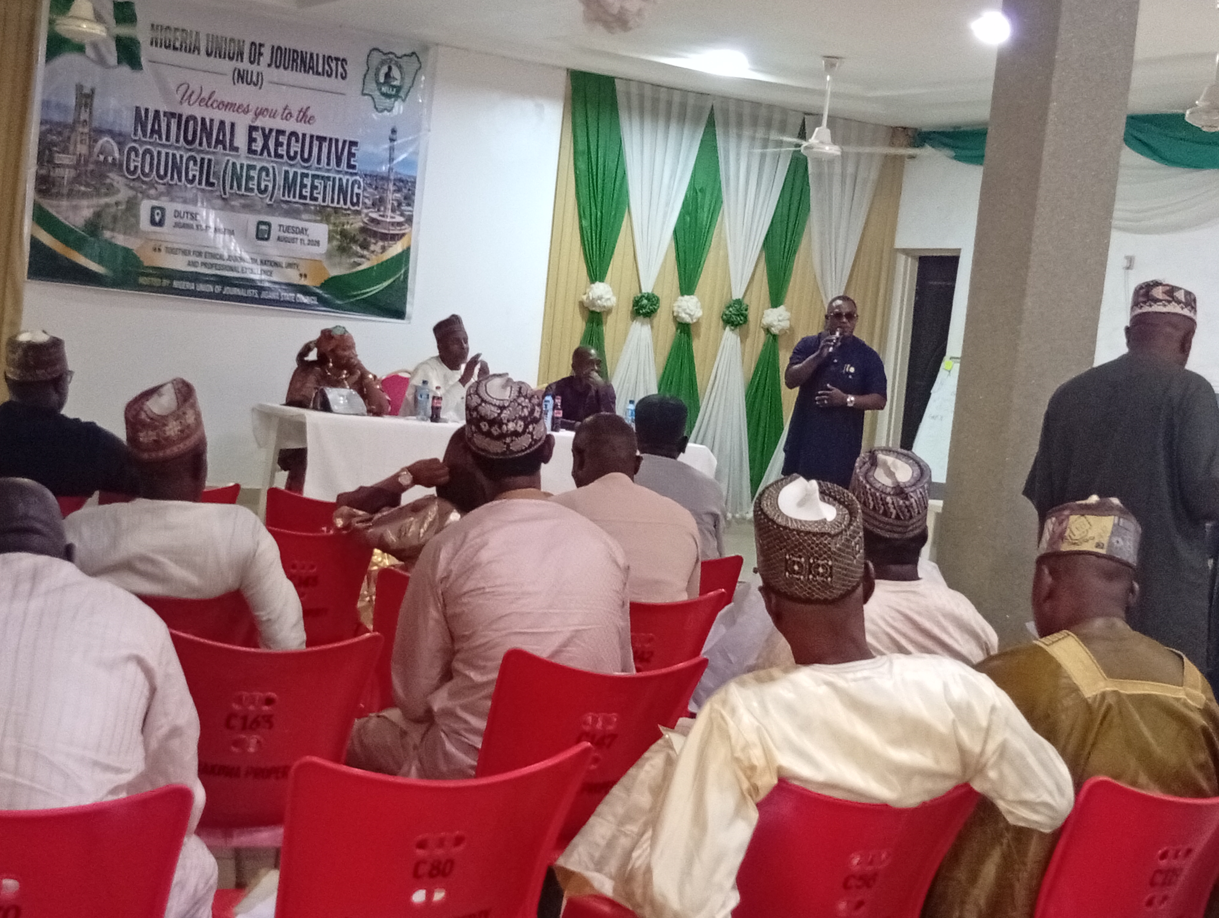 Jigawa State NUJ NEC Meeting 