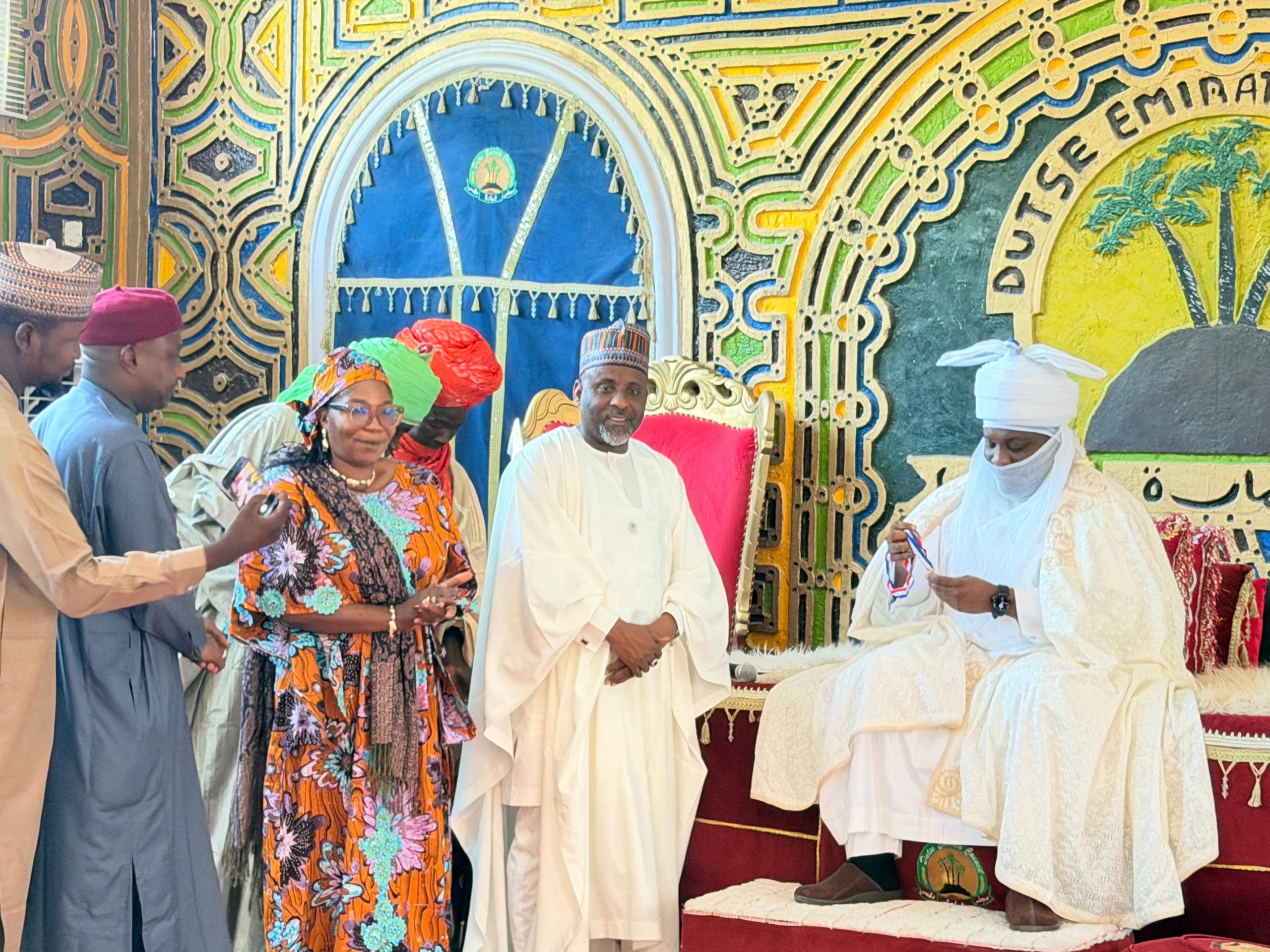 NUJ Visits Emir of Dutse 