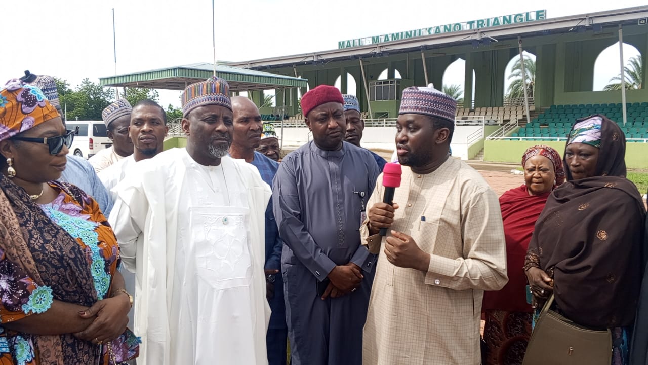 NUJ President Alhassan Yahya and Delegation to Jigawa State Agricultural Farm Machinery 