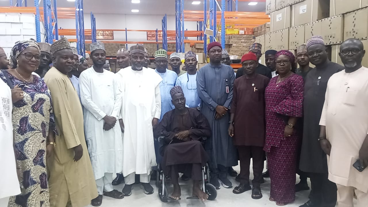 NUJ President Alhassan Yahya and Delegation at Jigawa State Pharmaceutical...