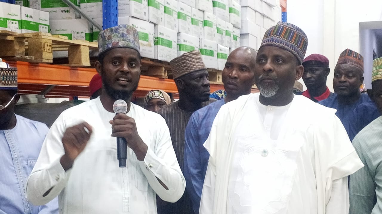 NUJ President Alhassan Yahya and Delegation at Jigawa State Pharmaceutical 