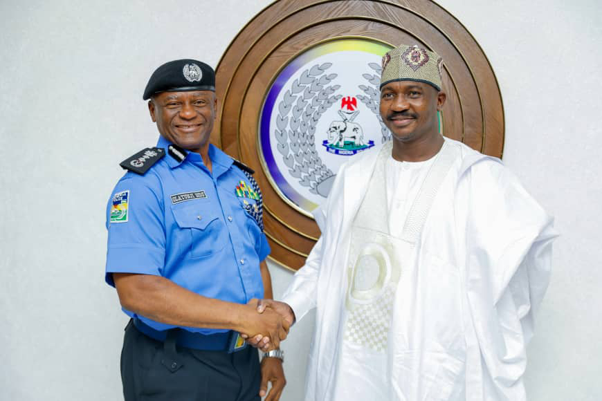 BANDITRY: ALIYU VISITS NEW IGP, ASSURES MORE SUPPORT TO SECURITY AGENCIES
