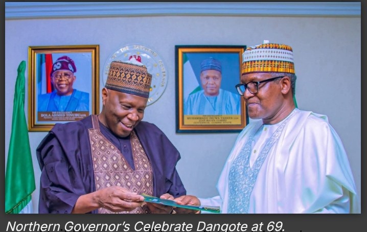 Northern Governor’s Celebrate Dangote at 69.