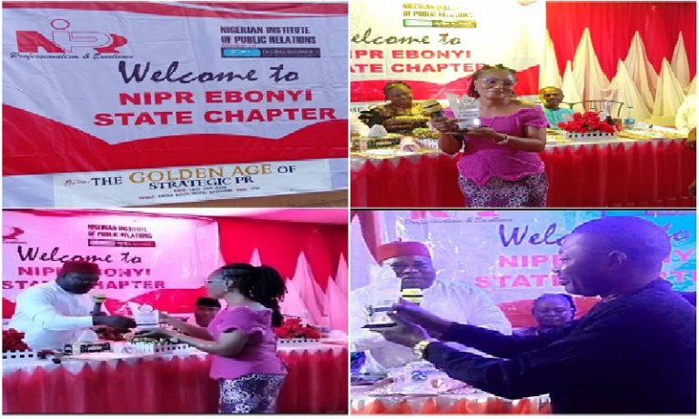 NIPR REWARDS EXCELLENCE, HONOURS DEPUTY SPEAKER, DG EBBC, EBONYI STATE NUJ SECRETARY, AND 13 OTHERS IN EBONYI STATE